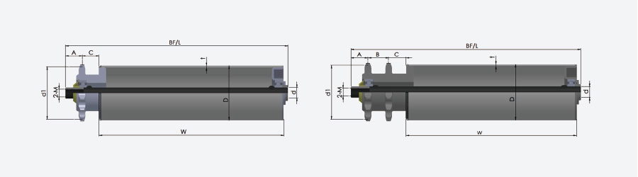 Driven Roller D2310/2320 시리즈